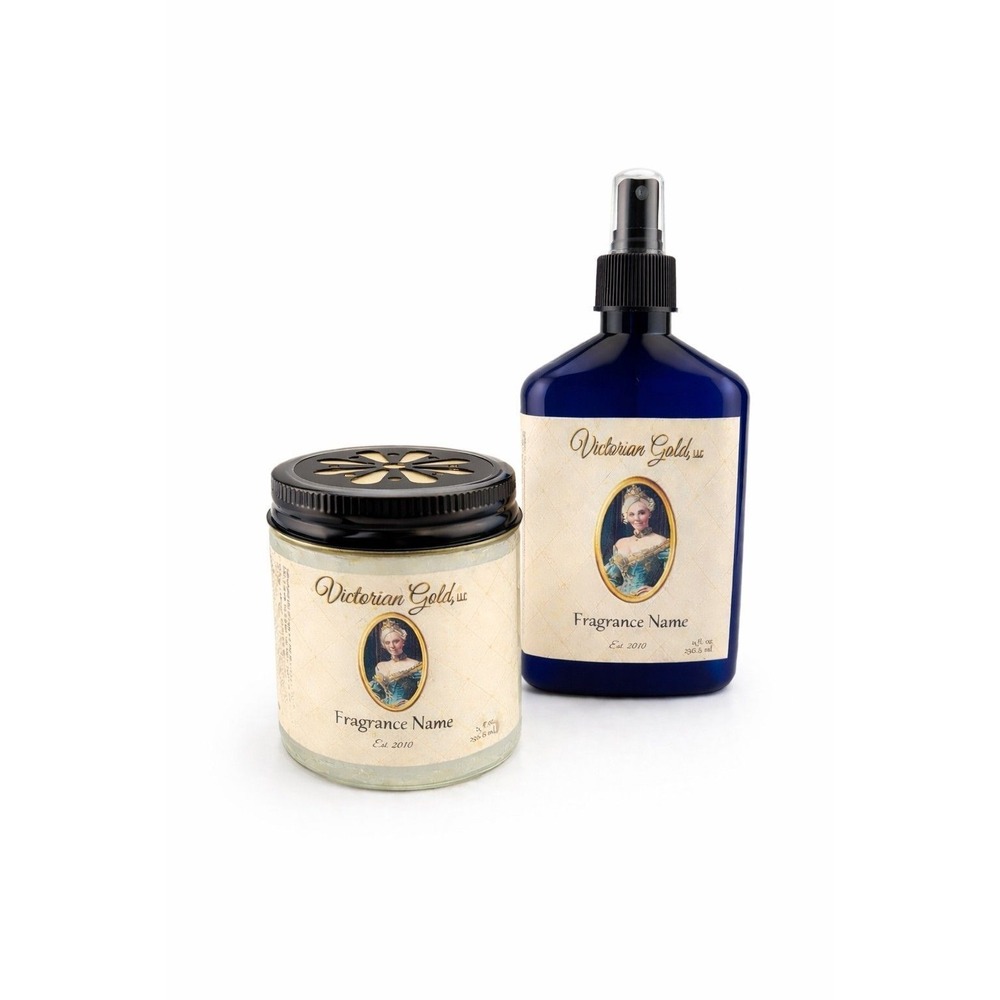 Victorian Gold LLC Room Spray and Smelly Jelly Air Freshener Bundle 8oz Set